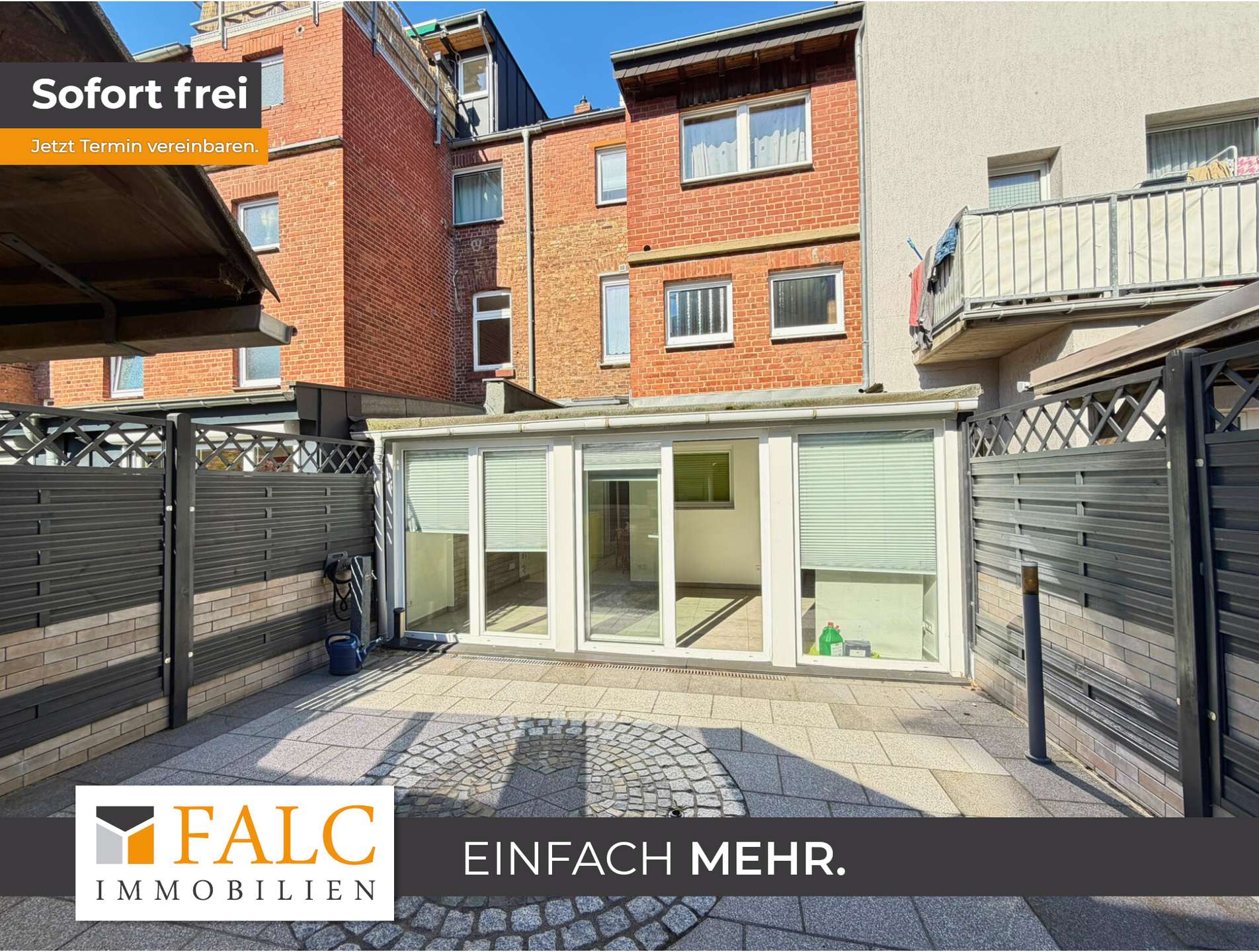 Terrasse mit Südausrichtung